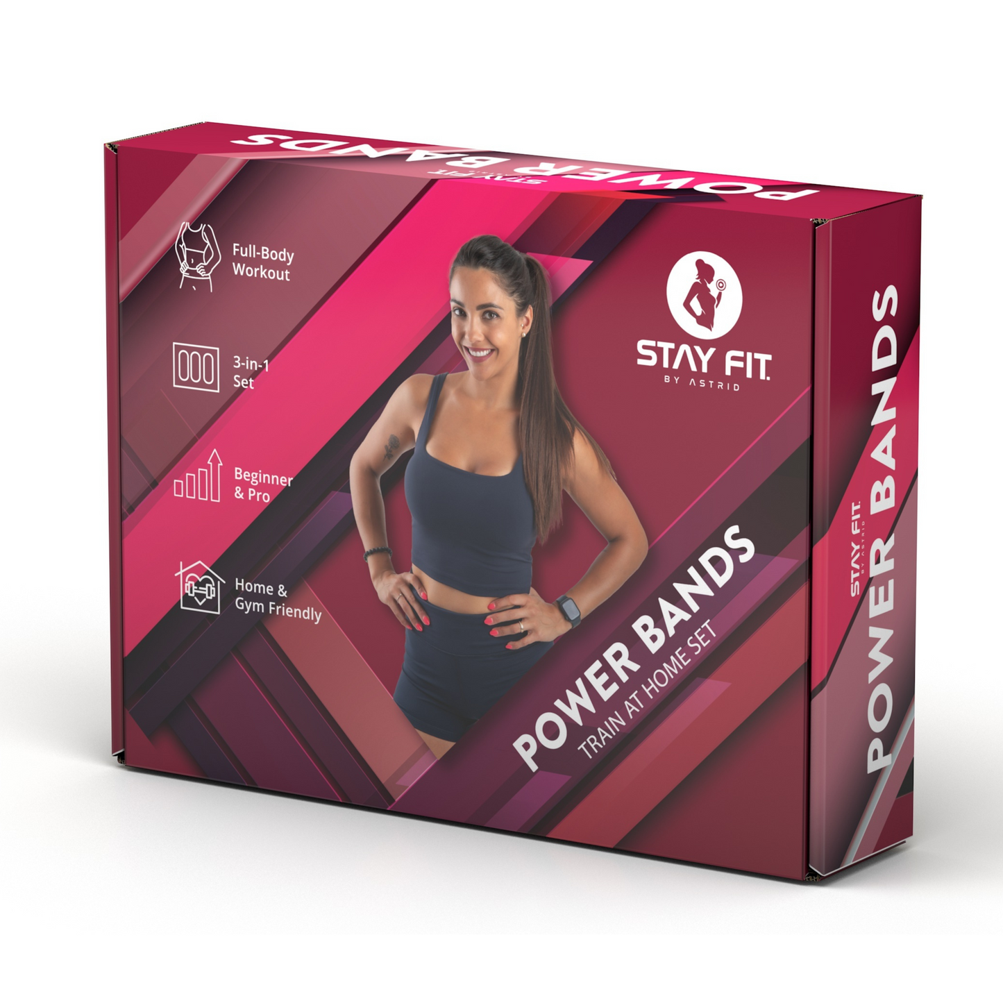 Train at Home-Set: Power Bänder + Online-Training