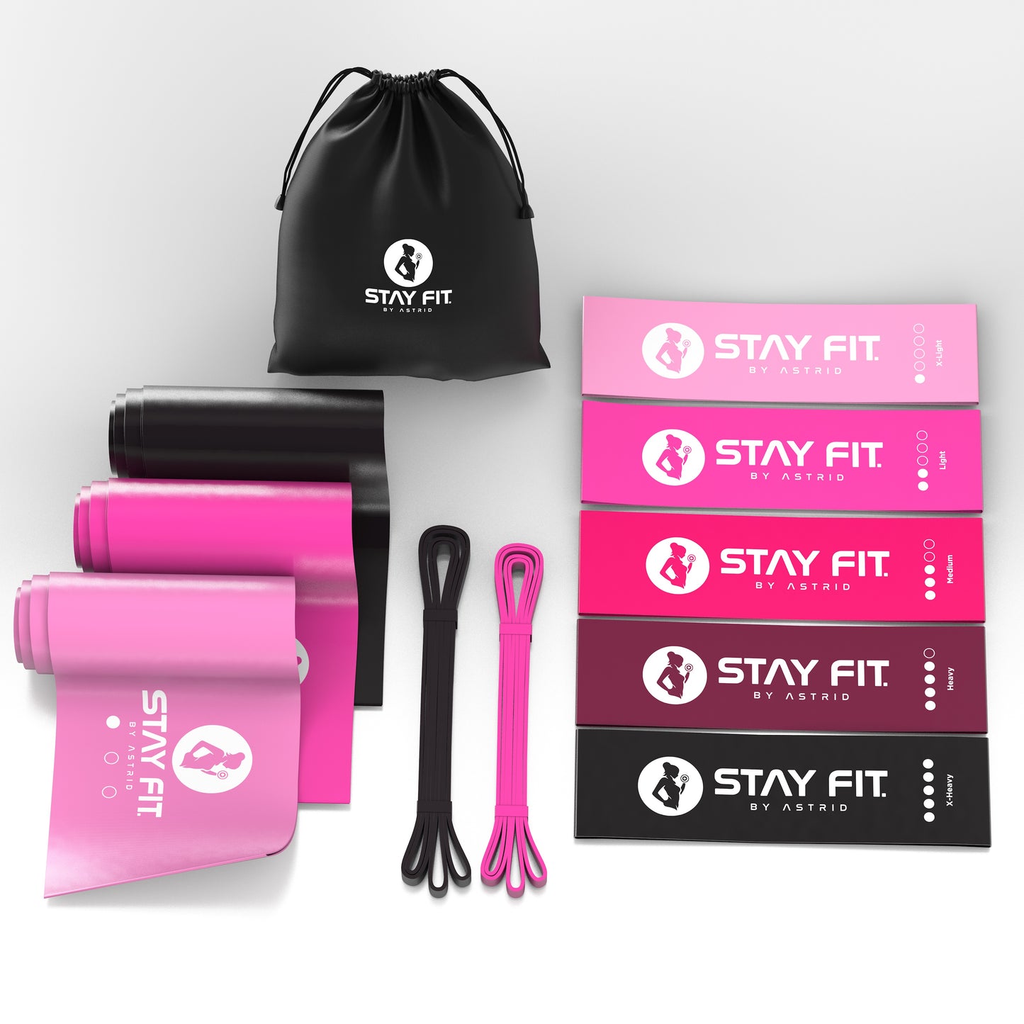 Train at Home-Set: Power Bänder + Online-Training