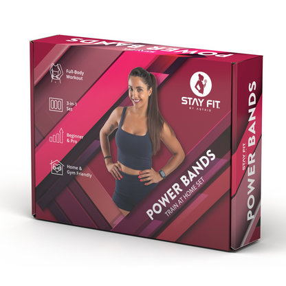 Train at Home - Power Band Set inkl. Online Training