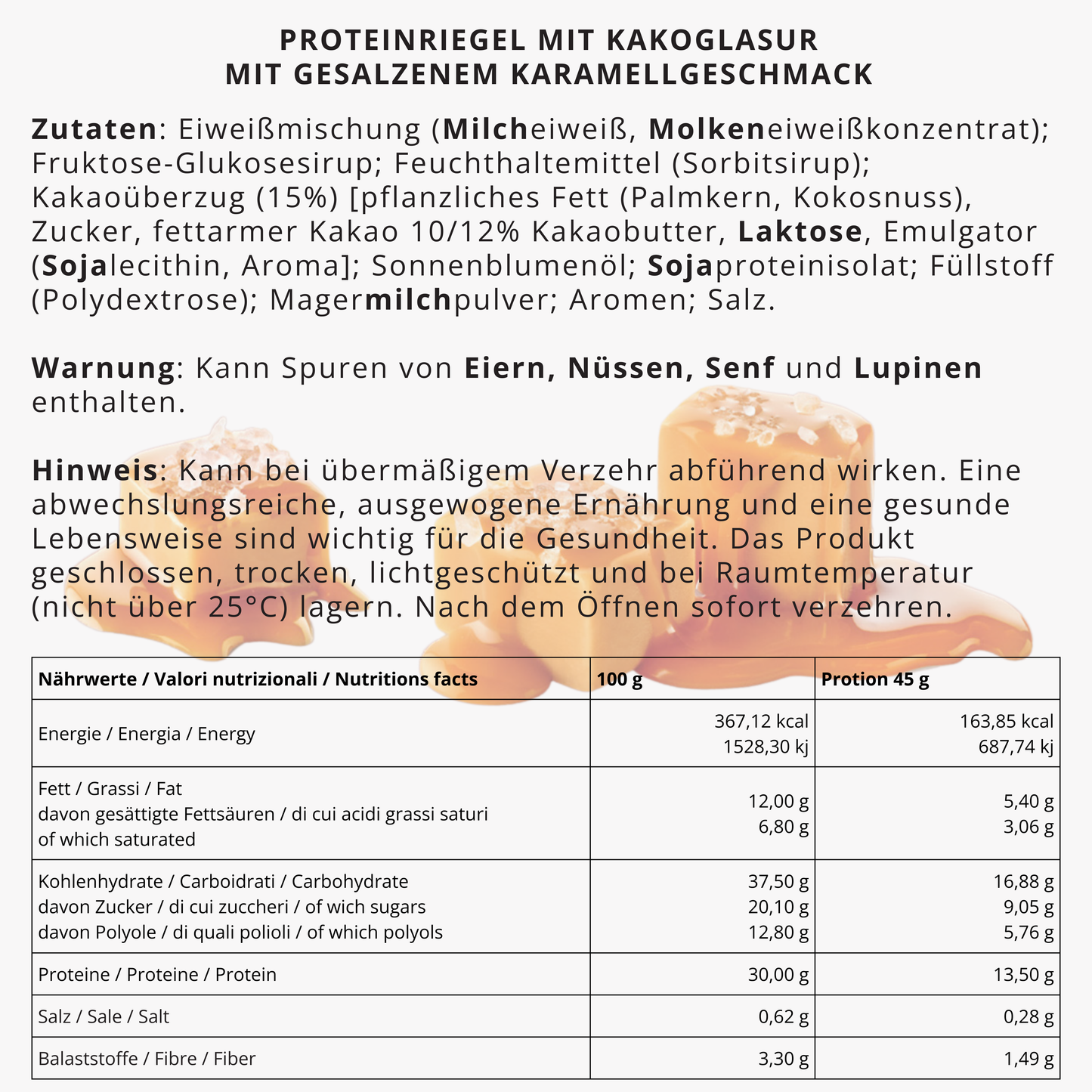Protein Riegel - Box 12 Stück